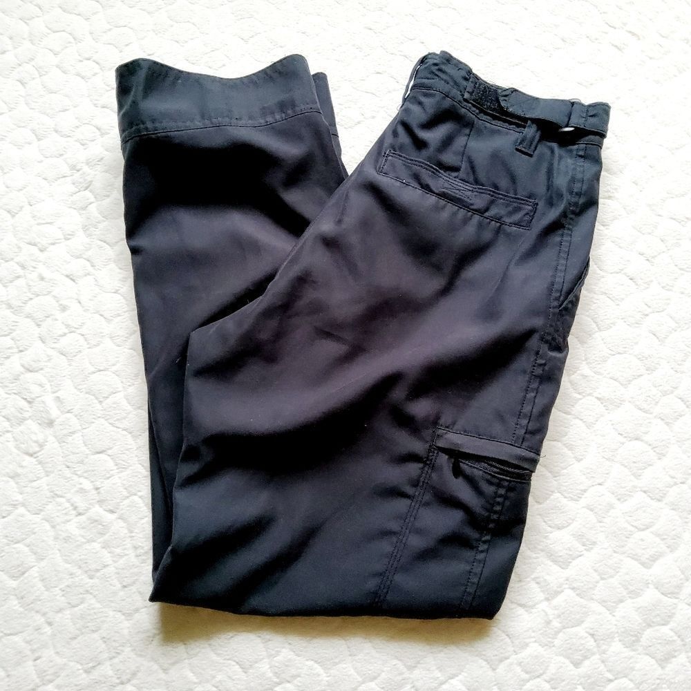 Columbia hiking pants adjustable 2 short 2s black
